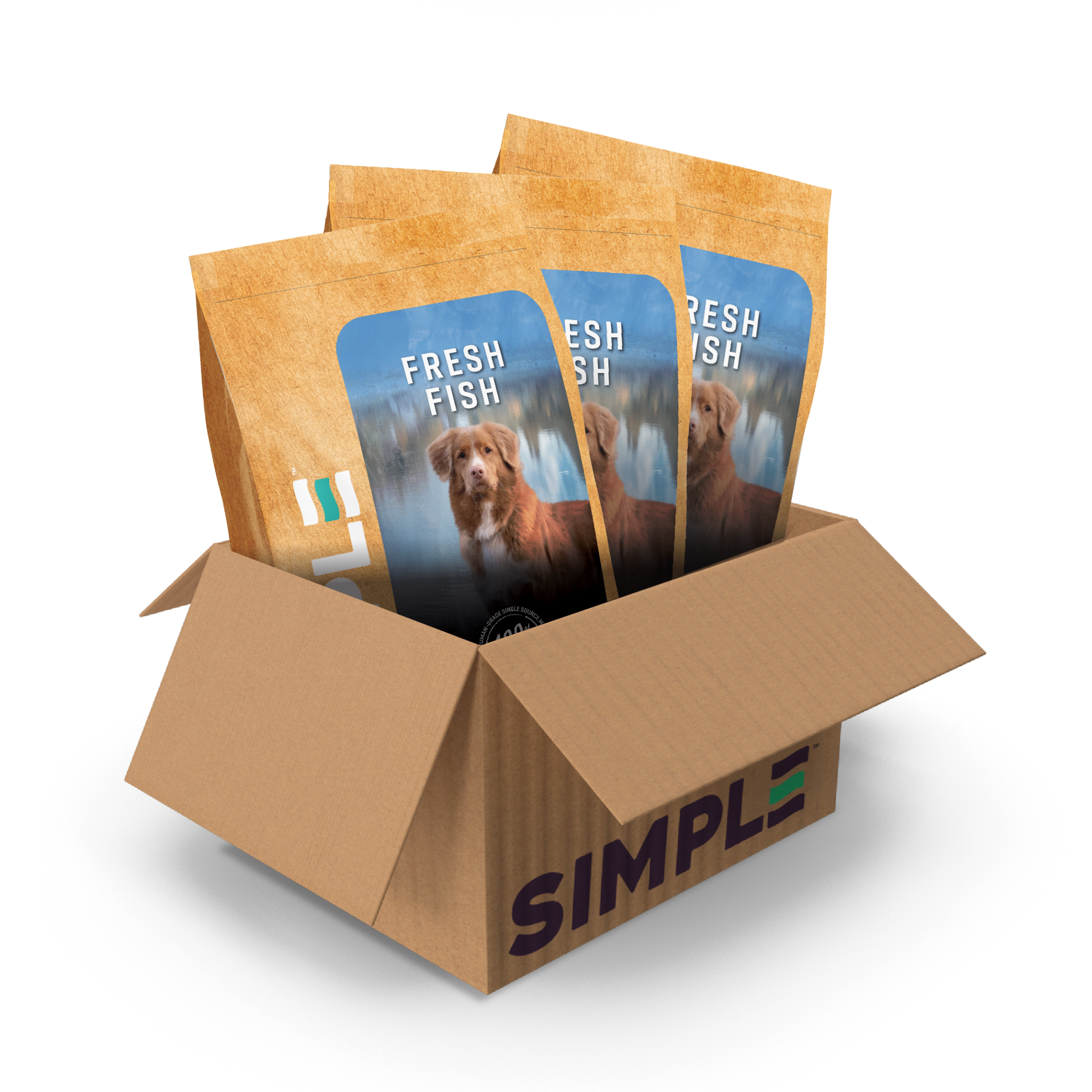 Fresh Fish Human-Grade Dog Food (9KG)