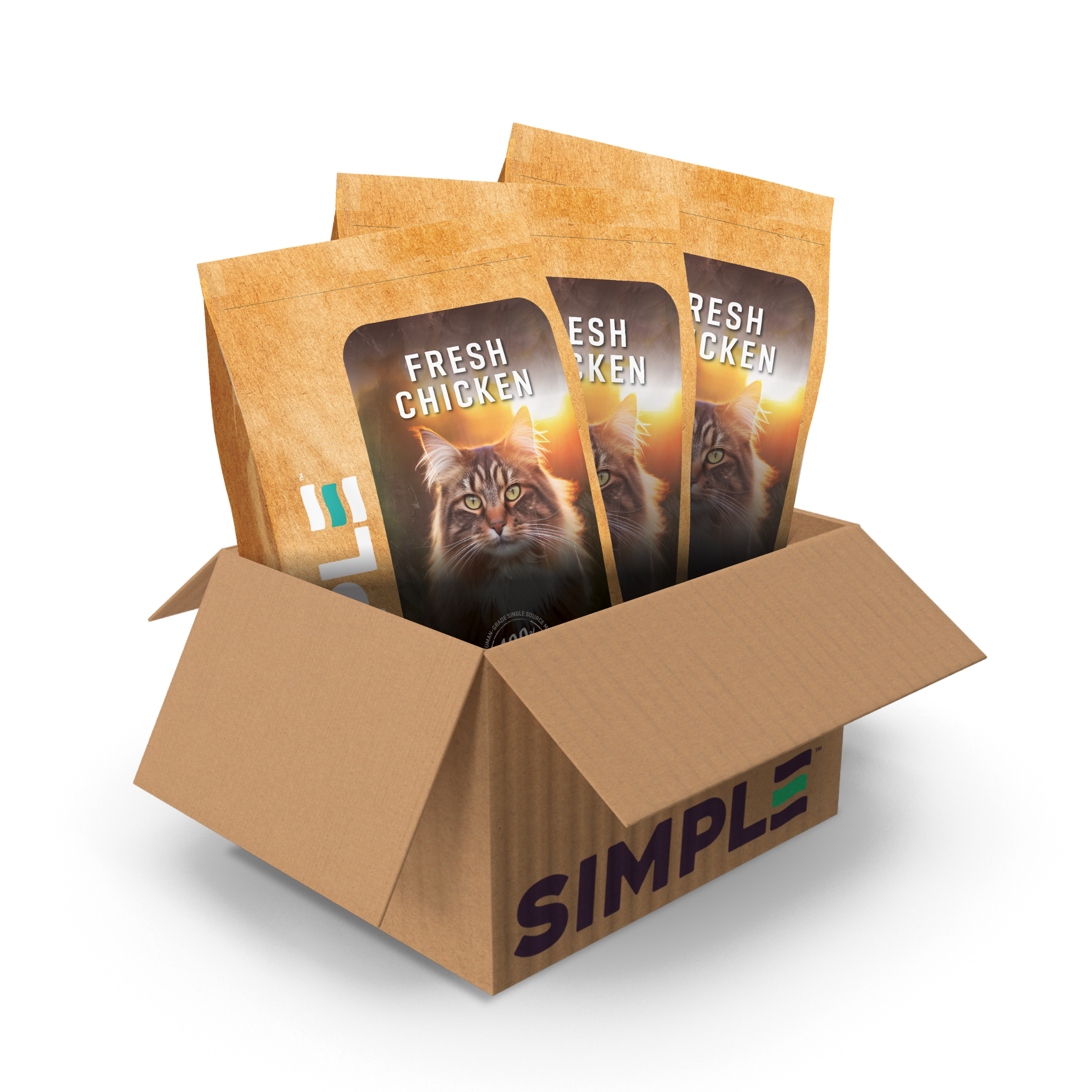 Fresh Chicken Human-Grade Cat Food (8.1KG)