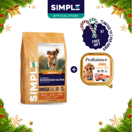 [Christmas Deal] SIMPLE x ProBalance Salmon Fillet Grain Free Salmon Dog Food Bundle
