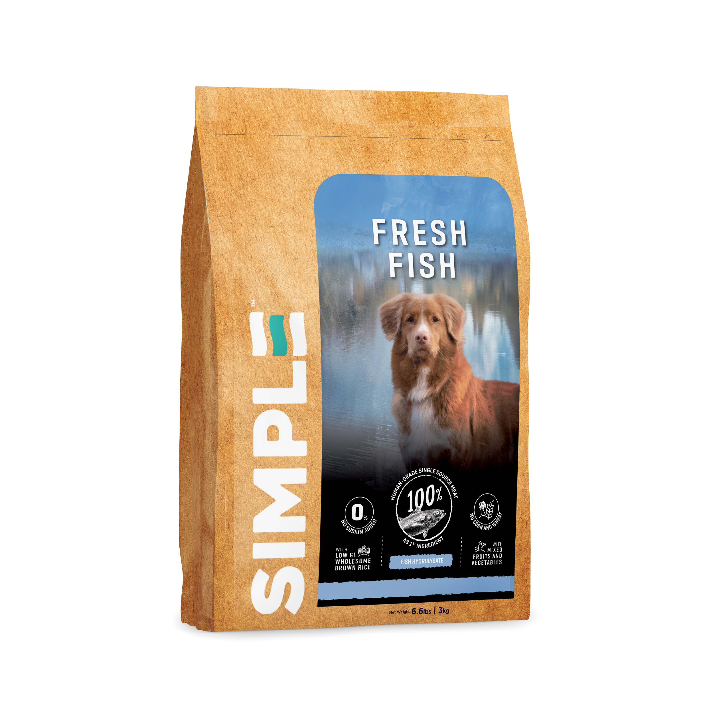 Fresh Series Human-Grade Fish Dog Food (3KG)