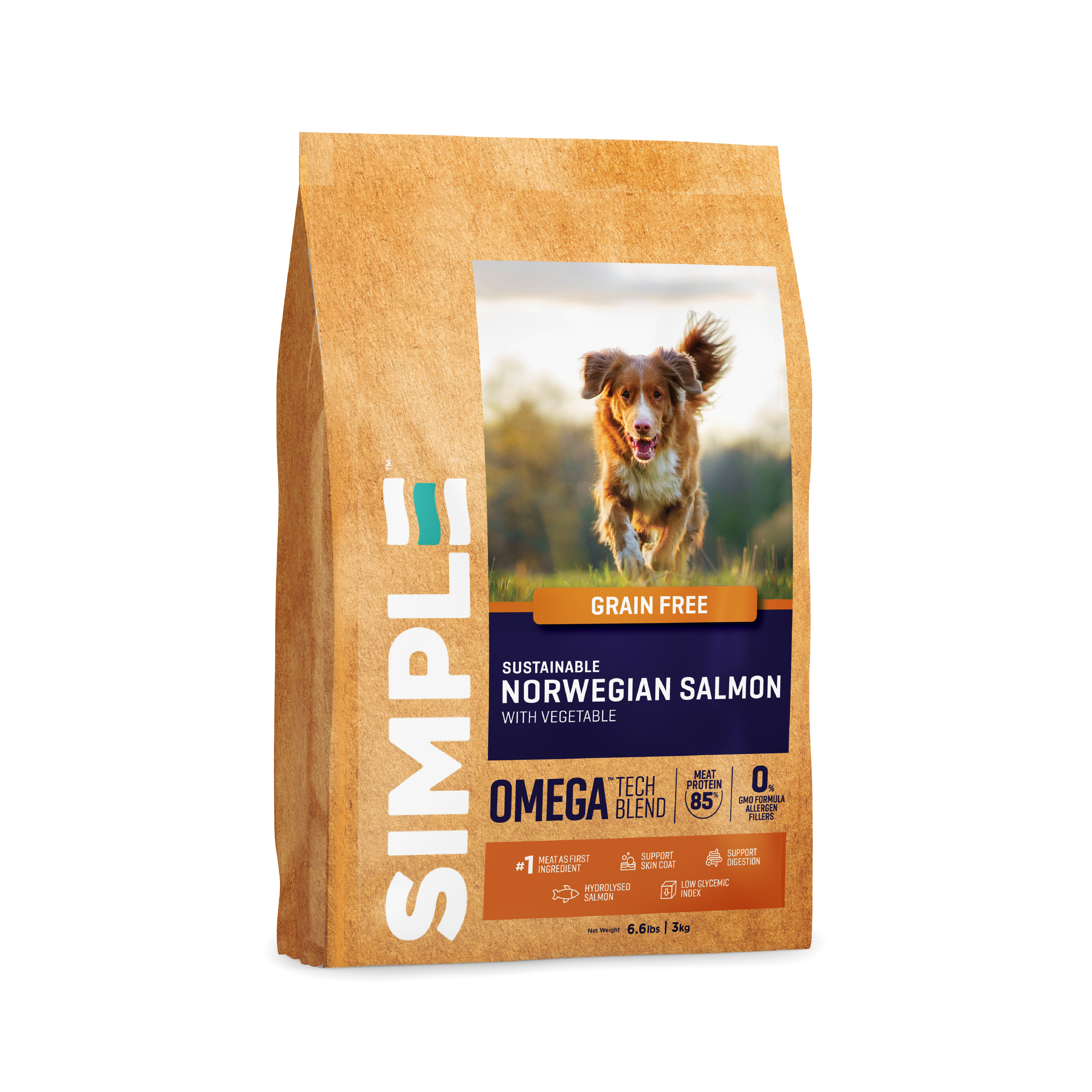 Grain-Free Norwegian Salmon Dog Food (3KG)