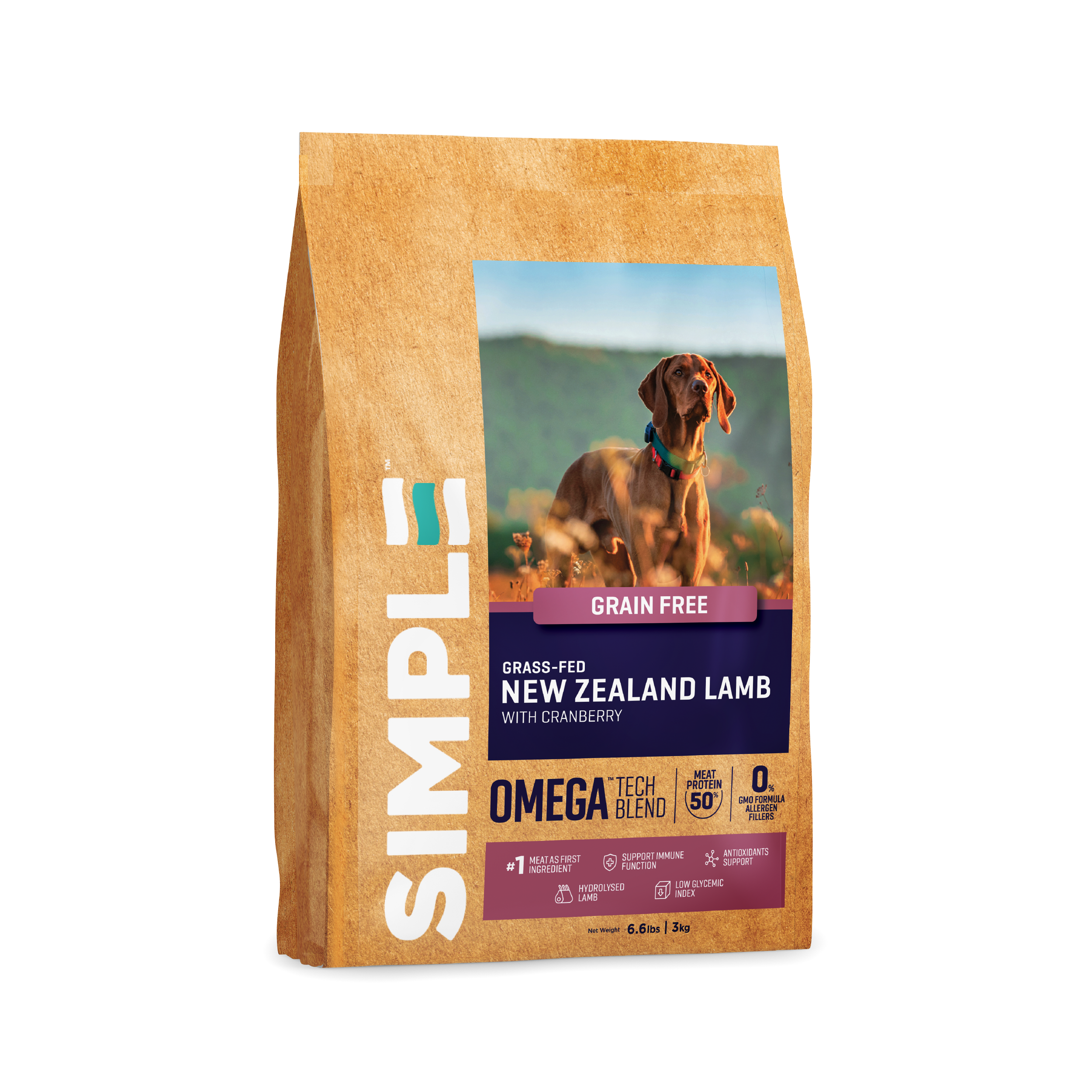 Grain-Free New Zealand Lamb Dog Food (3KG)