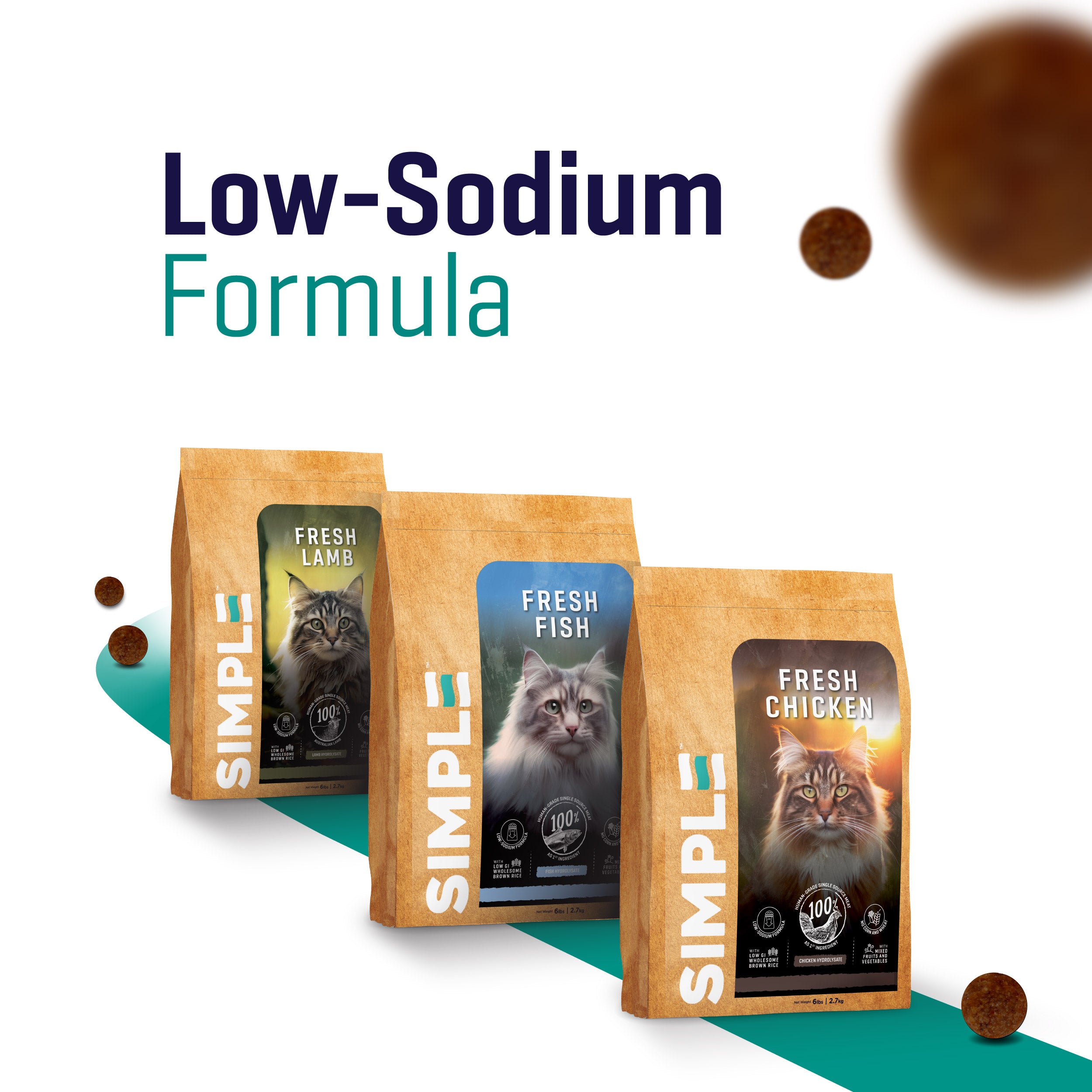 Fresh Series Human-Grade Aussie Lamb Cat Food (2.7KG)