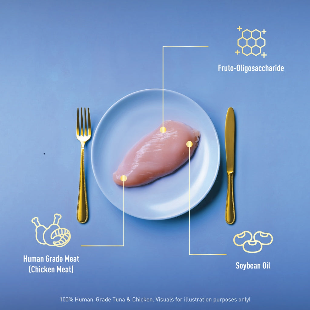 [New] Delizios Filetto Chicken/Tuna Whole Loin 22g (2 Flavours)
