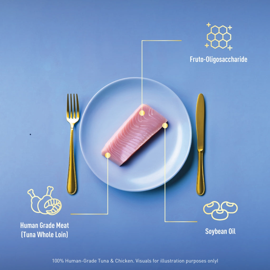 [New] Delizios Filetto Chicken/Tuna Whole Loin 22g (2 Flavours)