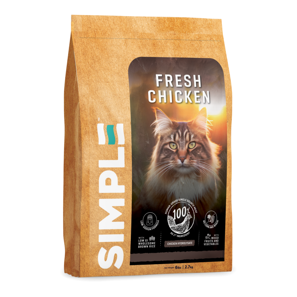 Fresh Human-Grade Chicken Cat Food (2.7KG)