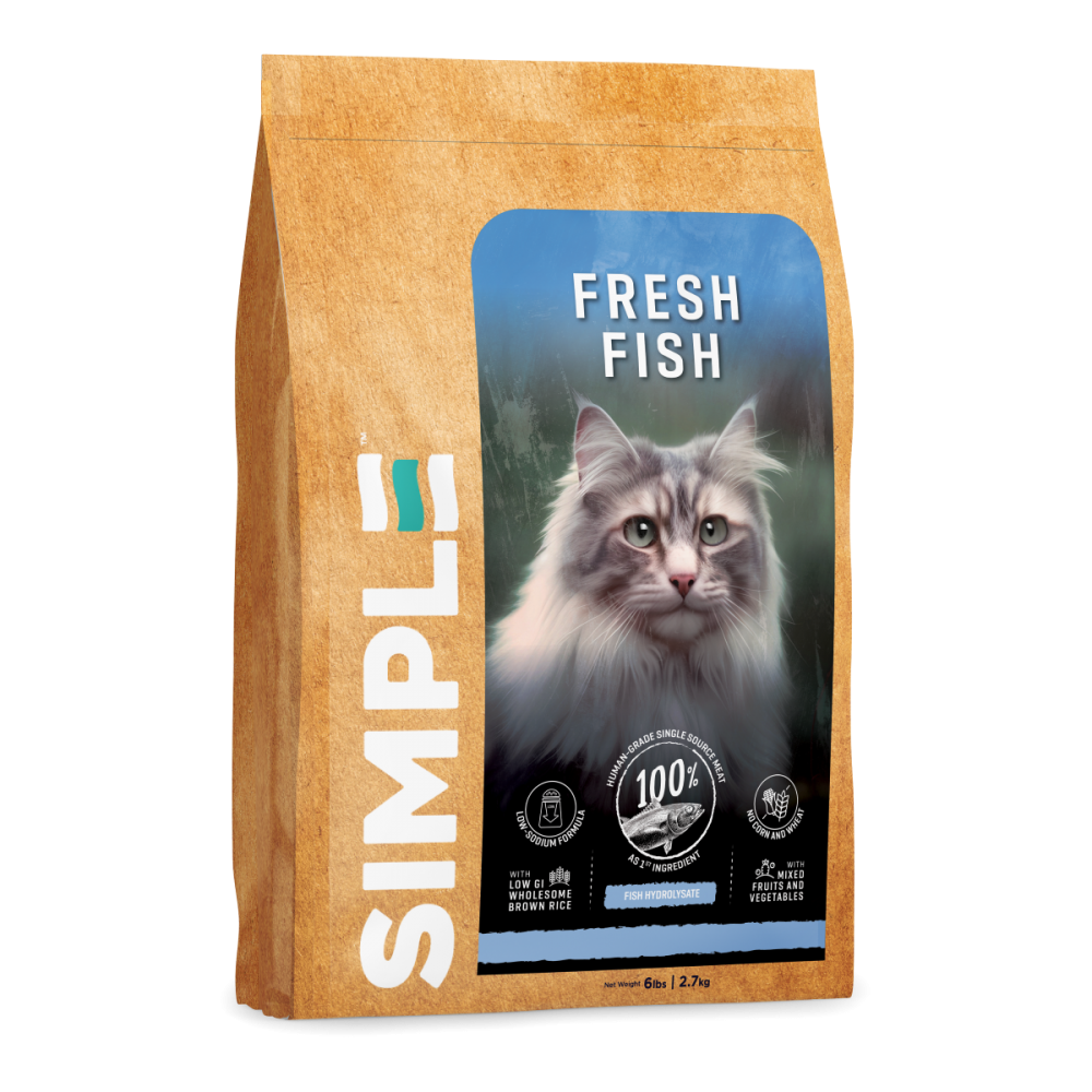 Fresh Human-Grade Fish Cat Food (2.7KG)