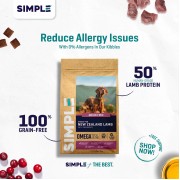 Grain-Free New Zealand Lamb Dog Food (3KG)